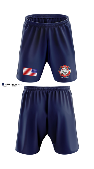 Athletic Shorts With Pockets, Robstown Volunteer Fire Department, Fire Department, Teamtime, Team time, sublimation, custom sports apparel, team uniforms, spirit wear, spiritwear, sports uniforms, custom shirts, team store, custom team store, fundraiser sports, apparel fundraiser