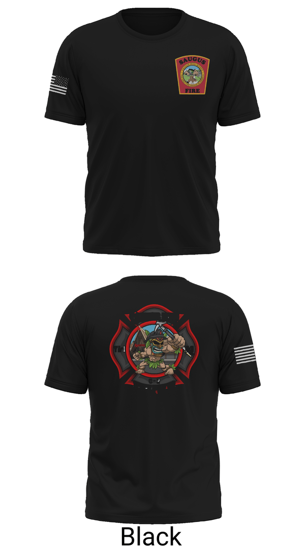 Short Sleeve Performance Shirt, Saugus Fire Department, Fire Department, Teamtime, Team time, sublimation, custom sports apparel, team uniforms, spirit wear, spiritwear, sports uniforms, custom shirts, team store, custom team store, fundraiser sports, apparel fundraiser