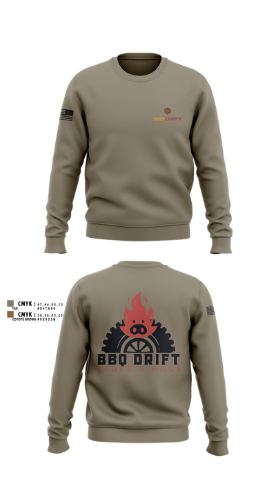 BBQ Drift 17355442 Crew Neck Sweatshirt - 2
