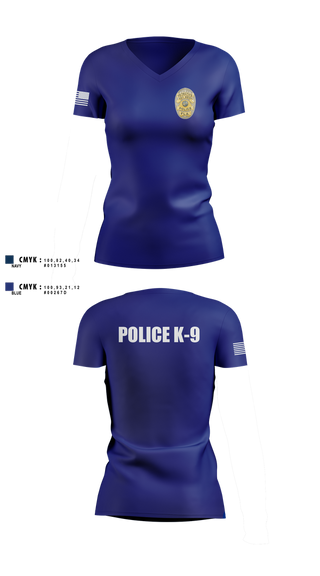 Womens Short Sleeve Vneck Shirt, Key West Police Department, , Teamtime, Team time, sublimation, custom sports apparel, team uniforms, spirit wear, spiritwear, sports uniforms, custom shirts, team store, custom team store, fundraiser sports, apparel fundraiser