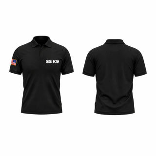 Short Sleeve Performance Polo, SS K9, Police, Teamtime, Team time, sublimation, custom sports apparel, team uniforms, spirit wear, spiritwear, sports uniforms, custom shirts, team store, custom team store, fundraiser sports, apparel fundraiser
