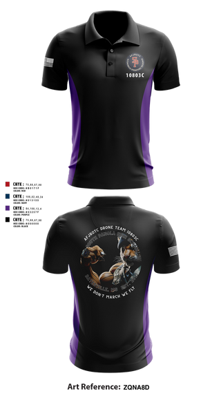 Short Sleeve Performance Polo, AFJROTC MS-081 DRONE TEAM, , Teamtime, Team time, sublimation, custom sports apparel, team uniforms, spirit wear, spiritwear, sports uniforms, custom shirts, team store, custom team store, fundraiser sports, apparel fundraiser