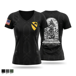 Womens Short Sleeve Vneck Shirt, Executioners, Army, Teamtime, Team time, sublimation, custom sports apparel, team uniforms, spirit wear, spiritwear, sports uniforms, custom shirts, team store, custom team store, fundraiser sports, apparel fundraiser