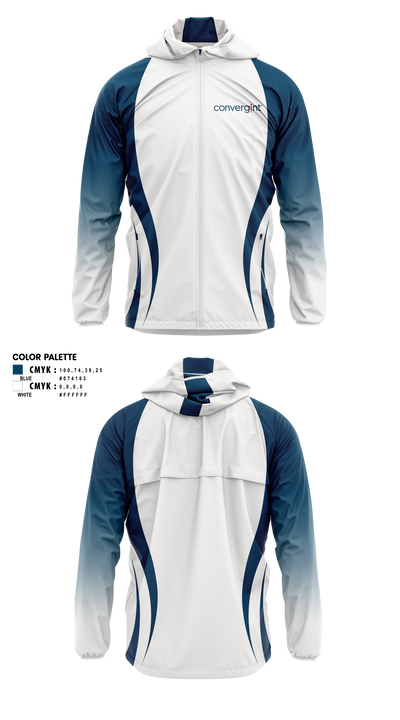 Convergint Pelotonia 24503229 Windbreaker - 1