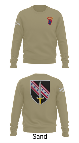 Crew Neck Sweatshirt, 6/54th Security Force Assistance Brigade, , Teamtime, Team time, sublimation, custom sports apparel, team uniforms, spirit wear, spiritwear, sports uniforms, custom shirts, team store, custom team store, fundraiser sports, apparel fundraiser