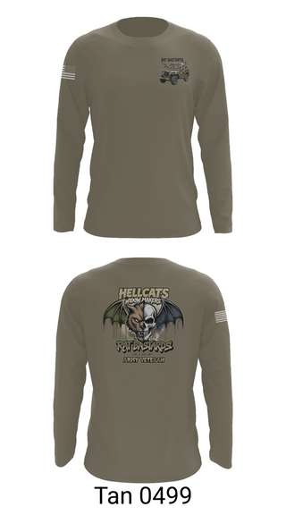 Long Sleeve Performance Shirt, CSC 4/502nd Infantry, Army, Teamtime, Team time, sublimation, custom sports apparel, team uniforms, spirit wear, spiritwear, sports uniforms, custom shirts, team store, custom team store, fundraiser sports, apparel fundraiser