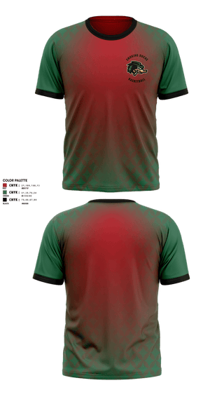 Short Sleeve Performance Shirt, Smoking Ducks, Men's Basketball, Teamtime, Team time, sublimation, custom sports apparel, team uniforms, spirit wear, spiritwear, sports uniforms, custom shirts, team store, custom team store, fundraiser sports, apparel fundraiser