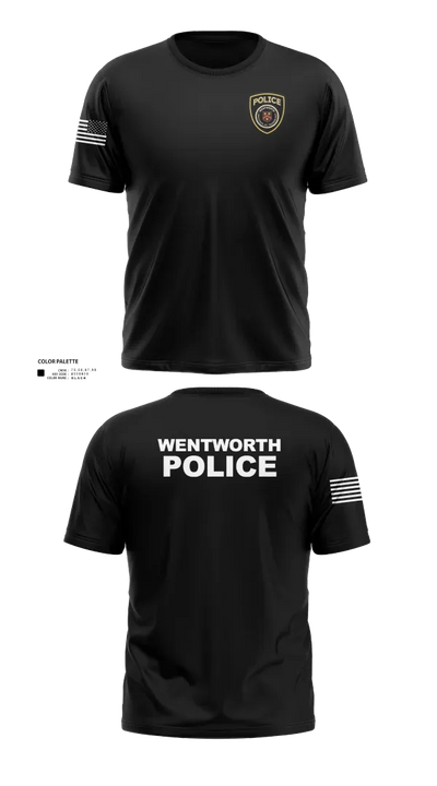 Wentworth Police Department 26377299 Short Sleeve Performance Shirt - 21