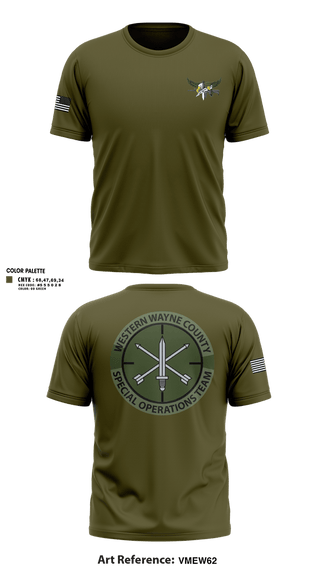 Short Sleeve Performance Shirt, Western Wayne County Special Operations Team, Police, Teamtime, Team time, sublimation, custom sports apparel, team uniforms, spirit wear, spiritwear, sports uniforms, custom shirts, team store, custom team store, fundraiser sports, apparel fundraiser