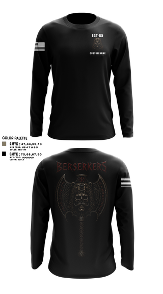 Long Sleeve Performance Shirt, 11th Cyber BN, Army, Teamtime, Team time, sublimation, custom sports apparel, team uniforms, spirit wear, spiritwear, sports uniforms, custom shirts, team store, custom team store, fundraiser sports, apparel fundraiser