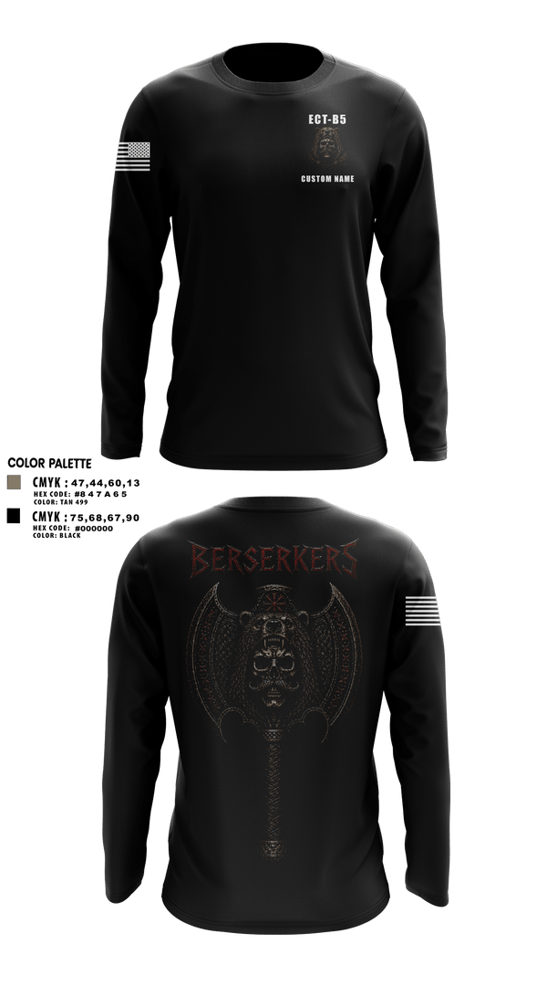 Long Sleeve Performance Shirt, 11th Cyber BN, Army, Teamtime, Team time, sublimation, custom sports apparel, team uniforms, spirit wear, spiritwear, sports uniforms, custom shirts, team store, custom team store, fundraiser sports, apparel fundraiser