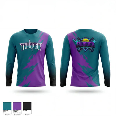 Hocking Valley Thunder 51660259 Long Sleeve Performance Shirt 1