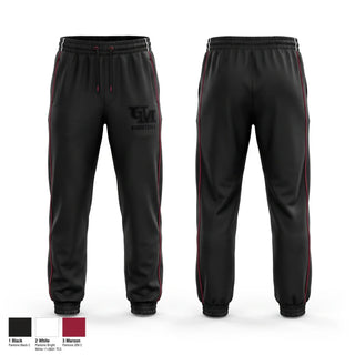 Sweatpants, University of Mobile, Men's Basketball, Teamtime, Team time, sublimation, custom sports apparel, team uniforms, spirit wear, spiritwear, sports uniforms, custom shirts, team store, custom team store, fundraiser sports, apparel fundraiser