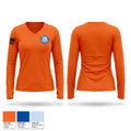 NFSAR marine unit 85711877 Women's Long Sleeve V-neck Shirt - 1
