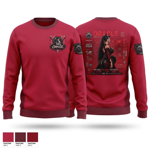 Crew Neck Sweatshirt, Cerberus unit 02, E-Sports, Teamtime, Team time, sublimation, custom sports apparel, team uniforms, spirit wear, spiritwear, sports uniforms, custom shirts, team store, custom team store, fundraiser sports, apparel fundraiser