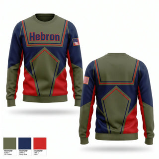Crew Neck Sweatshirt, Hebron, Fire Department, Teamtime, Team time, sublimation, custom sports apparel, team uniforms, spirit wear, spiritwear, sports uniforms, custom shirts, team store, custom team store, fundraiser sports, apparel fundraiser