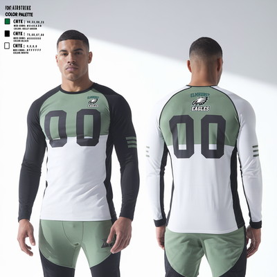 Elmhurst Eagles 51055719 Long Sleeve Performance Shirt 2