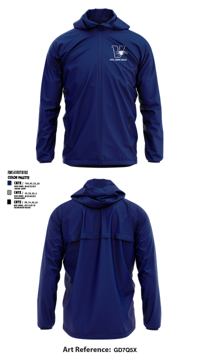 Vista Junior Eagles 88108764 Windbreaker - 2