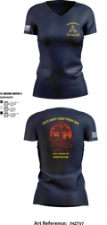 PNW CHIEFS 6578878 Women's Short Sleeve V-neck Shirt - 2 (1)