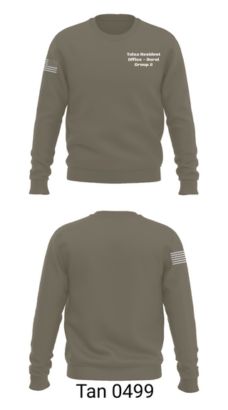 Crew Neck Sweatshirt, Tulsa Resident Office - Rural Group 2, Police, Teamtime, Team time, sublimation, custom sports apparel, team uniforms, spirit wear, spiritwear, sports uniforms, custom shirts, team store, custom team store, fundraiser sports, apparel fundraiser