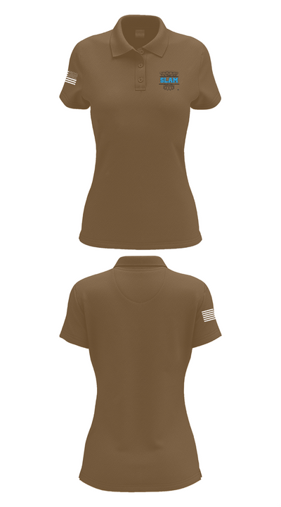 Slam 41089233 Women's Short Sleeve Performance Polo  - 5