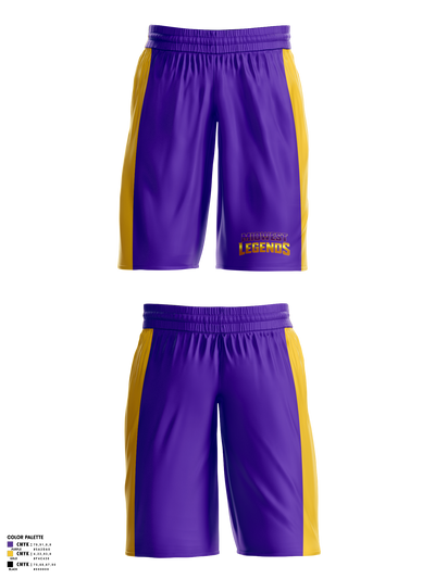 Midwest Legends Cheer 474863 Womens Basketball Shorts - 1
