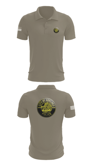 Short Sleeve Performance Polo, Ashland Police Department, Police, Teamtime, Team time, sublimation, custom sports apparel, team uniforms, spirit wear, spiritwear, sports uniforms, custom shirts, team store, custom team store, fundraiser sports, apparel fundraiser