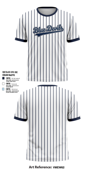 Soft Poly Tee Cotton Like Feel, Blue Devils, Baseball, Teamtime, Team time, sublimation, custom sports apparel, team uniforms, spirit wear, spiritwear, sports uniforms, custom shirts, team store, custom team store, fundraiser sports, apparel fundraiser