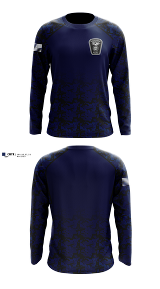 Long Sleeve Performance Shirt, Broadview Heights Police, Police, Teamtime, Team time, sublimation, custom sports apparel, team uniforms, spirit wear, spiritwear, sports uniforms, custom shirts, team store, custom team store, fundraiser sports, apparel fundraiser