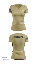 Susquehanna County Sheriff Women's Short Sleeve V-neck Shirt - 21