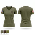 P&P SRT Women's Short Sleeve V-neck Shirt - 1