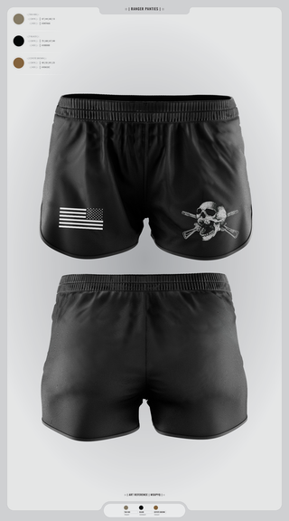 Ranger Panties, KIS SECFOR, Army, Teamtime, Team time, sublimation, custom sports apparel, team uniforms, spirit wear, spiritwear, sports uniforms, custom shirts, team store, custom team store, fundraiser sports, apparel fundraiser