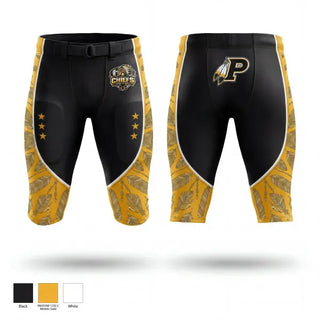 Integrated Football Pants, Pittsburgh Chiefs, , Teamtime, Team time, sublimation, custom sports apparel, team uniforms, spirit wear, spiritwear, sports uniforms, custom shirts, team store, custom team store, fundraiser sports, apparel fundraiser