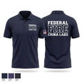 China lake fire department Short Sleeve Performance Polo - 1