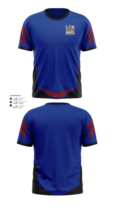 Big Daddy’s Donut 58564403 Short Sleeve Performance Shirt - 1