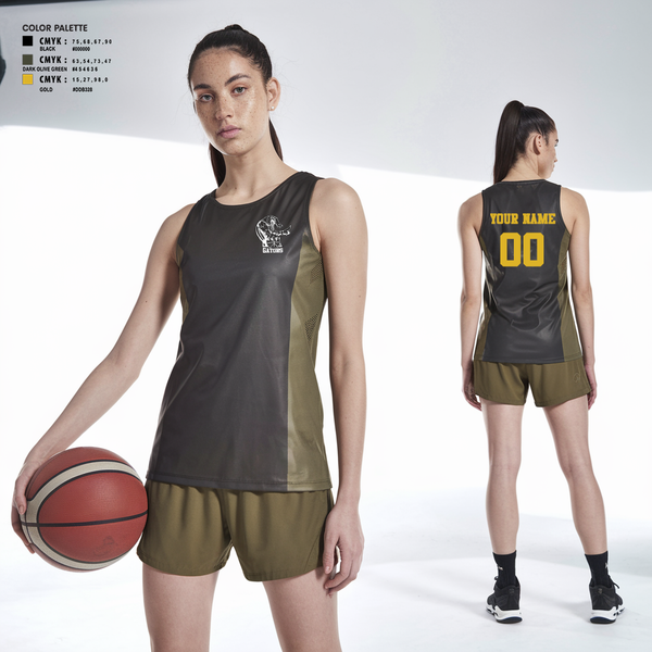 Womens Basketball Jersey, Gators, Women's Basketball, Teamtime, Team time, sublimation, custom sports apparel, team uniforms, spirit wear, spiritwear, sports uniforms, custom shirts, team store, custom team store, fundraiser sports, apparel fundraiser