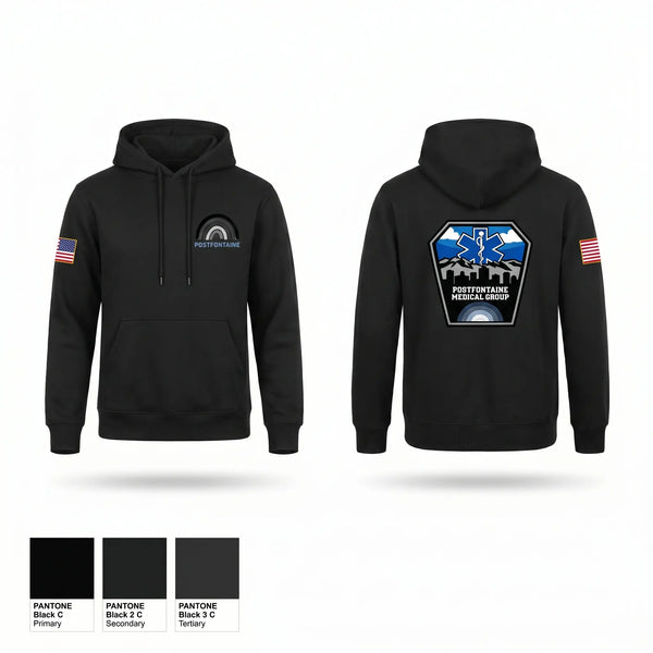 Hoodie, PF Medical, EMS/EMT, Teamtime, Team time, sublimation, custom sports apparel, team uniforms, spirit wear, spiritwear, sports uniforms, custom shirts, team store, custom team store, fundraiser sports, apparel fundraiser