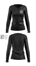 US Marshals PNVOTF Women's Long Sleeve V-neck Shirt - 53