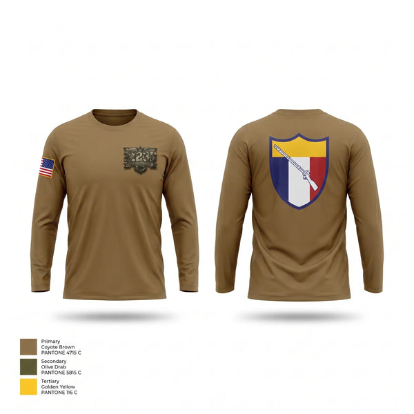 Long Sleeve Performance Shirt, 2123D Transportation Company, National Guard, Teamtime, Team time, sublimation, custom sports apparel, team uniforms, spirit wear, spiritwear, sports uniforms, custom shirts, team store, custom team store, fundraiser sports, apparel fundraiser