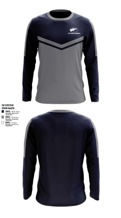 Kettering Firebirds Long Sleeve Performance Shirt 1