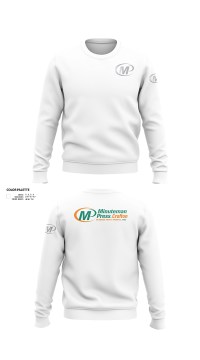 Minuteman Press Crofton Crew Neck Sweatshirt - 21