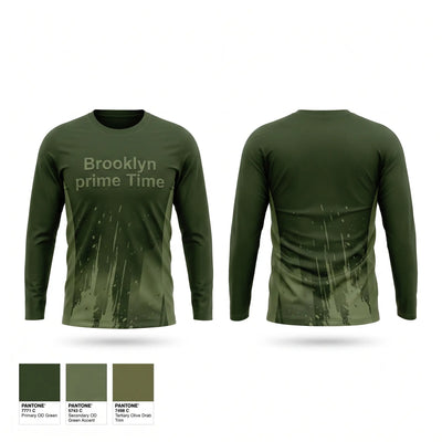 Brooklyn prime time Long Sleeve Performance Shirt - 2