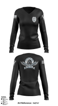 Altamonte Springs Police Department 1359205 Women's Long Sleeve V-neck Shirt - 1