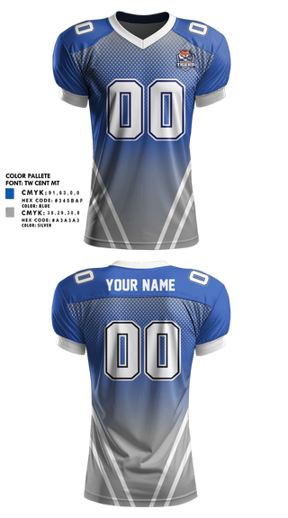 Football Jersey, Magnolia Junior High Football, , Teamtime, Team time, sublimation, custom sports apparel, team uniforms, spirit wear, spiritwear, sports uniforms, custom shirts, team store, custom team store, fundraiser sports, apparel fundraiser