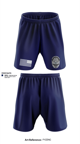 Athletic Shorts With Pockets, Clinton Police Department, Police, Teamtime, Team time, sublimation, custom sports apparel, team uniforms, spirit wear, spiritwear, sports uniforms, custom shirts, team store, custom team store, fundraiser sports, apparel fundraiser