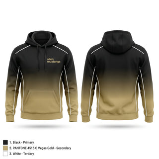 Hoodie, Allen mustangs, Cheer, Teamtime, Team time, sublimation, custom sports apparel, team uniforms, spirit wear, spiritwear, sports uniforms, custom shirts, team store, custom team store, fundraiser sports, apparel fundraiser