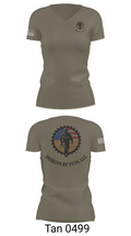 Designs By Vets 85600951 Women's Short Sleeve V-neck Shirt - 68
