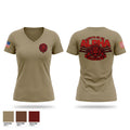 1/487th FA BN 84312891 Women's Short Sleeve V-neck Shirt - 1