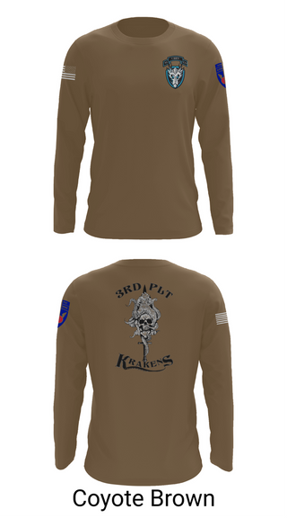 Long Sleeve Performance Shirt, , Army, Teamtime, Team time, sublimation, custom sports apparel, team uniforms, spirit wear, spiritwear, sports uniforms, custom shirts, team store, custom team store, fundraiser sports, apparel fundraiser