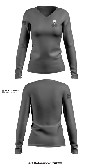 Womens Long Sleeve Vneck Shirt, Sheriff, Police, Teamtime, Team time, sublimation, custom sports apparel, team uniforms, spirit wear, spiritwear, sports uniforms, custom shirts, team store, custom team store, fundraiser sports, apparel fundraiser